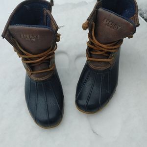 Sperry saltwater girls boots